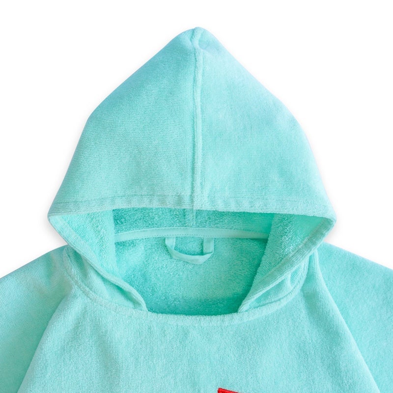 Milk & Moo Kids Hooded Bath Towel Poncho, 4-6 years, 100% Cotton, Beach Changing Robe for Kids, Open Sided, Ultra Soft and Absorbent Beach Towel Poncho, One Size, 57x61 cm, Sailor Octopus Design - Image 4